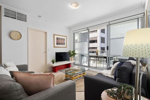 A Comfy 2BR Apt For 7 Next To Darling Harbour - Accommodation Nelson Bay 3