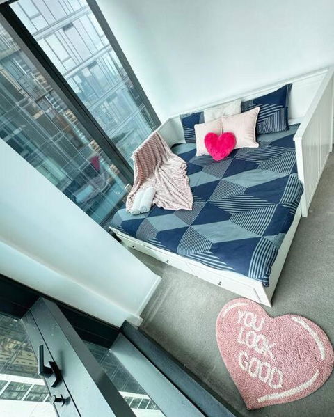 AUS 3415 - 2BR Luxurious Suite FREE PARKING Near Yarra River And Crown - Accommodation Nelson Bay 2