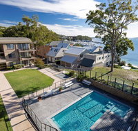 6 'The Poplars' 34 Magnus Street - fabulous views  pool in complex - Accommodation Nelson Bay
