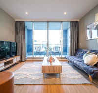 Above The Square on Hindmarsh-Pool - Gym - Carpark - Nelsons Bay Accommodation