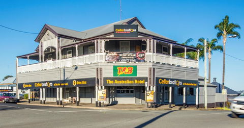 Australian Hotel - Gympie - Accommodation Nelson Bay 0