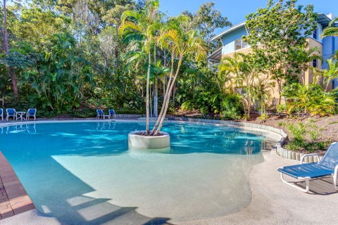 Baden 74 - Rainbow Shores, Top Floor, Air Conditioned Unit, Walk To Beach - Accommodation Nelson Bay 0