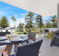 Bathers at the Beach - across from Surf Beach - Accommodation Nelson Bay