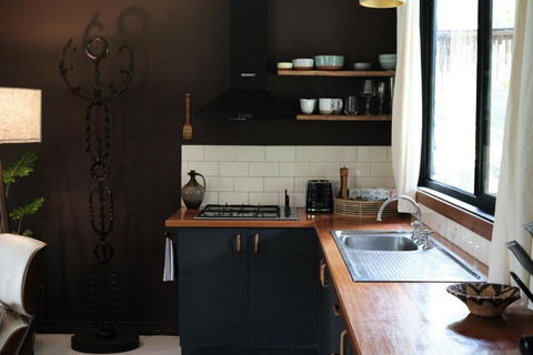 Romantic Wooden Nature Cabin Overlooking Forest & Crystal Clear River - Accommodation Nelson Bay 3