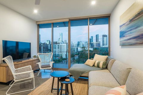 Russell St. Retreat Near Brisbane Convention Centre - Accommodation Nelson Bay 3