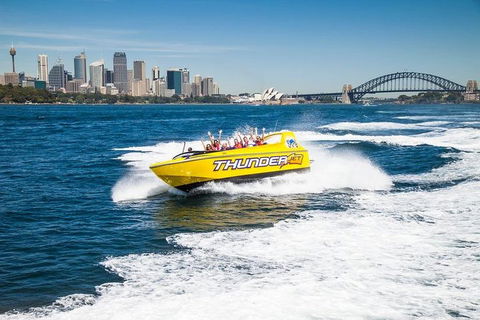 30-Minute Sydney Harbour Jet Boat Ride: Thunder Twist - Accommodation Nelson Bay 2