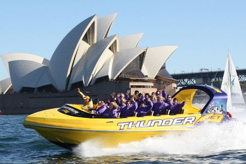 30-Minute Sydney Harbour Jet Boat Ride: Thunder Twist - Accommodation Nelson Bay 3