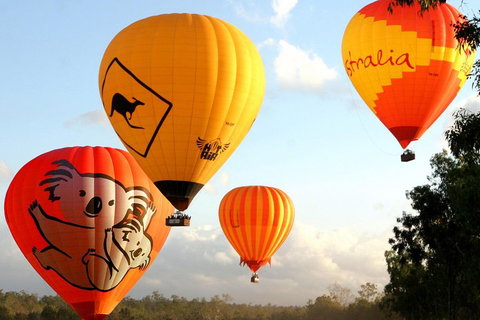 Natural Bridge & Springbrook Waterfalls Tour + Hot Air Balloon With Breakfast - Accommodation Nelson Bay 0