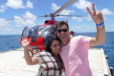 Full Day Reef Cruise Including 10 Minute Heli Scenic Flight: Get High Package - Accommodation Nelson Bay 0