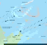 Fly to Green Island - Cruise Return - Accommodation Nelson Bay