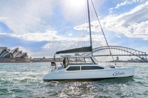 Vivid 90-Minute Sydney Harbour Catamaran Cruise With BYO Drinks - Accommodation Nelson Bay 0