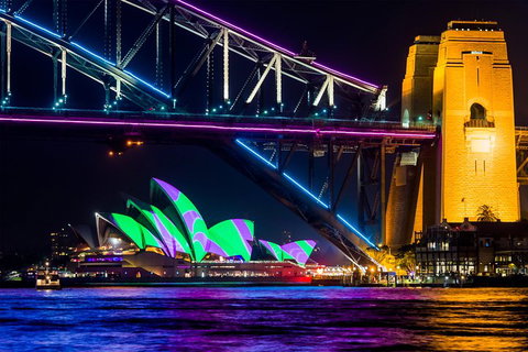 Vivid 90-Minute Sydney Harbour Catamaran Cruise With BYO Drinks - Accommodation Nelson Bay 2