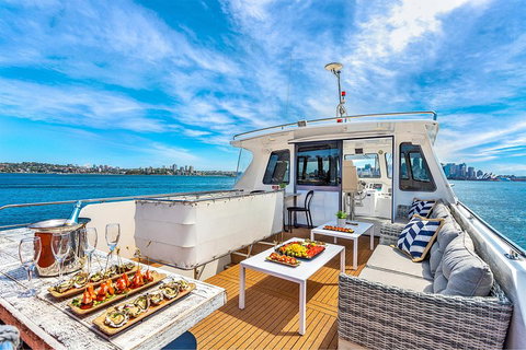 Vivid 90-Minute Sydney Harbour Intimate Catamaran Cruise With Canapes - Accommodation Nelson Bay 4