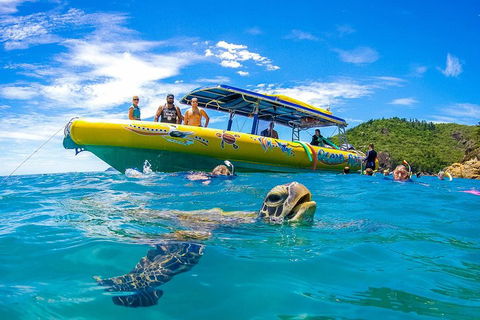 Great Barrier Reef Scenic Flight And Ocean Rafting Whitehaven Beach Day Trip - Accommodation Nelson Bay 1