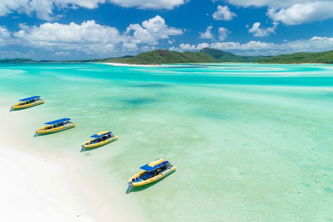 Great Barrier Reef Scenic Flight And Ocean Rafting Whitehaven Beach Day Trip - Accommodation Nelson Bay 2