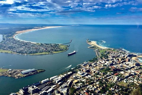 40-45 Minute Port Stephens And Stockton Beach Helicopter Flight - For 2 - Accommodation Nelson Bay 2