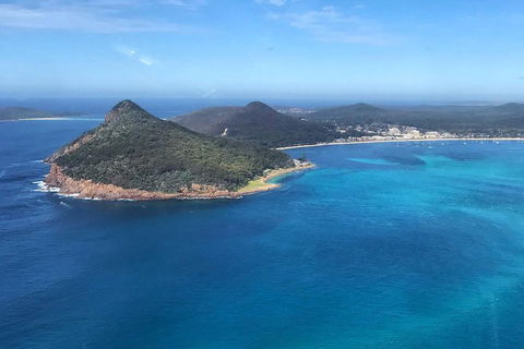 40-45 Minute Port Stephens And Stockton Beach Helicopter Flight - For 2 - Accommodation Nelson Bay 3