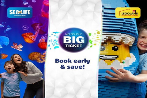 Melbourne BIG Ticket - LEGOLAND Discovery And SEA LIFE Melbourne - Accommodation Nelson Bay 4