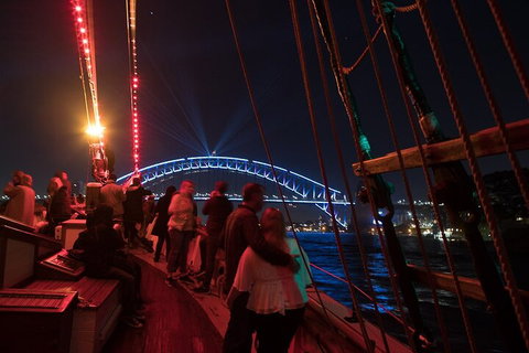 Vivid Tall Ships Dinner Cruise On Sydney Harbour - Accommodation Nelson Bay 1