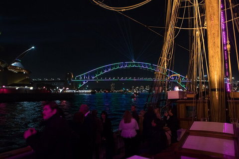 Vivid Tall Ships Dinner Cruise On Sydney Harbour - Accommodation Nelson Bay 3